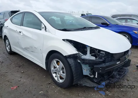 2015 Hyundai Elantra Se/Sport/Limited из США, поврежденный, VIN 5NPDH4AE1FH633856